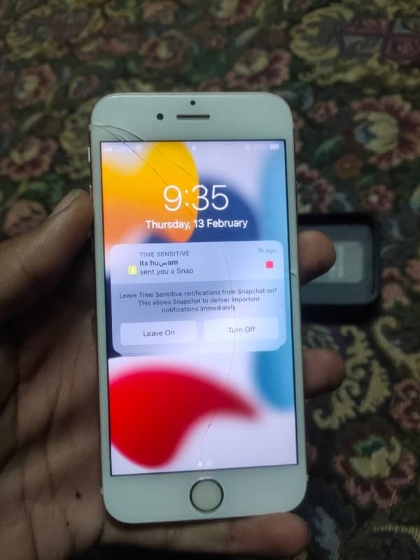 Iphone 6s 64gb PTA approved Batery 100 best timing Orignal pannel 1