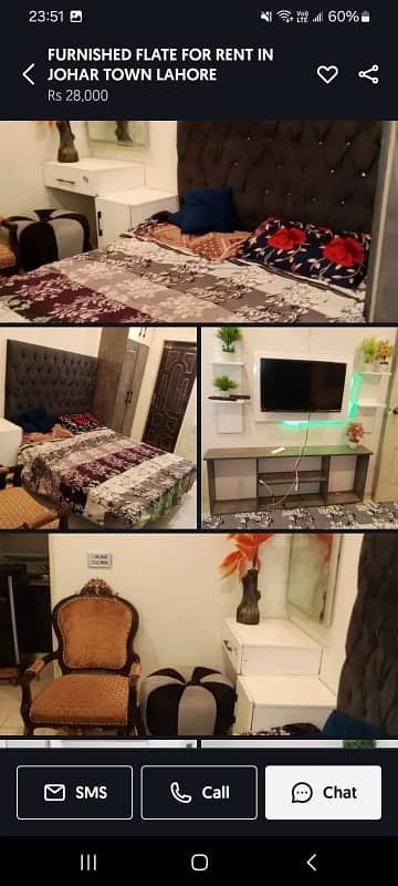 FURNISHED FLATS FOR RENT IN JOHAR TOWN LAHORE 1