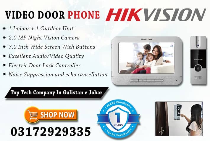 Video Intercom In Johar Brand HikVision 0