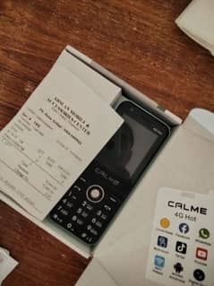 Selling new Calme 4G hot mobile with 1 year warranty