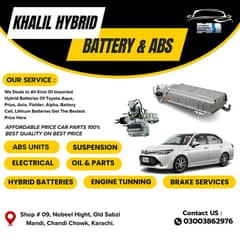 Toyota Hybrid Battery Prius, Aqua, Axio, Fielder With 3 Year Warranty