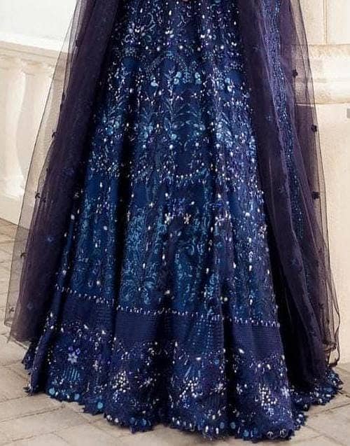 Navy Blue Maxy | Formal Maxi | Party Wear Dress | Wedding Dress 4