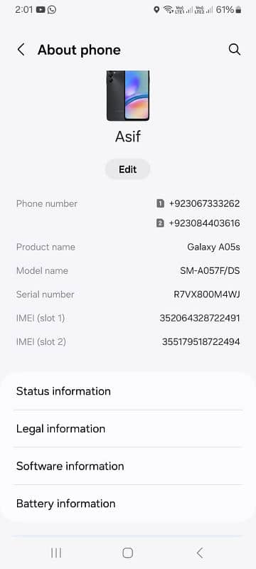 Samsung A05s 6. . 128 5