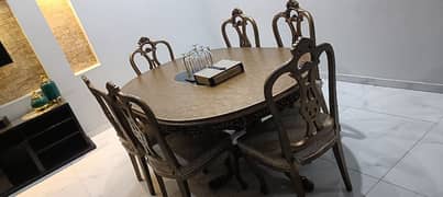 table and chairs