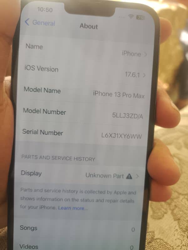 Iphone 13 pro max 512gb scratch less phone 8