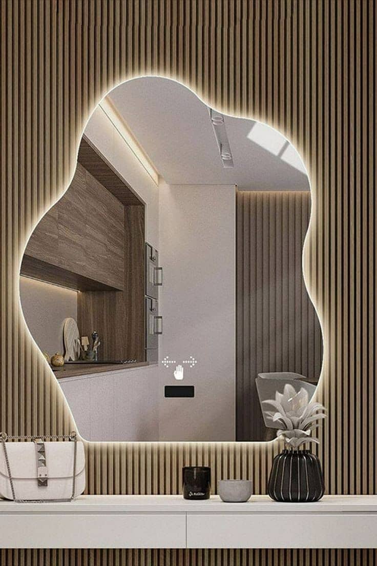 Light Mirror/ Hanging Mirror/ Room Mirror/ Fancy Mirror 9