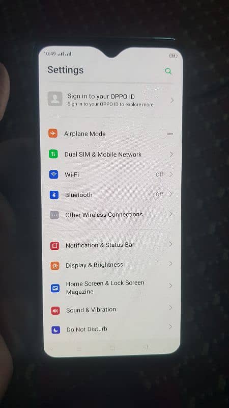 Oppo F15.8GB 128GB original mobile . 4