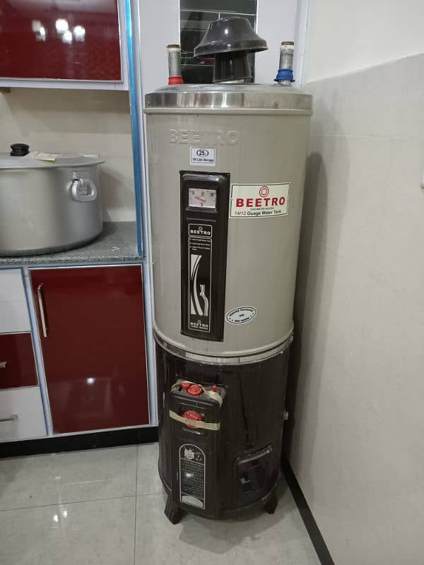 Beetro Gas Geyser 25 Gallon (14/12 Guage) Auto Ignition 2