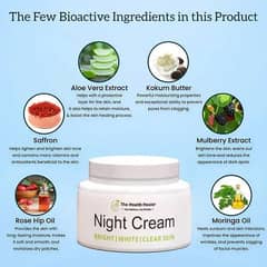 Night Cream Vitamin E & B3 Moisturize Your Skin