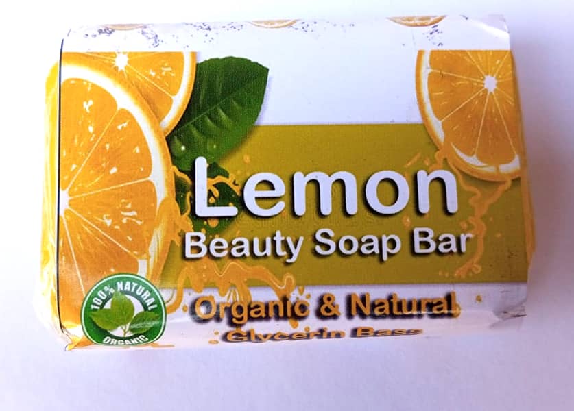 Herbal Natural & Organic Lemon Beuaty Soap Bar 90g 100% Original & Org 4