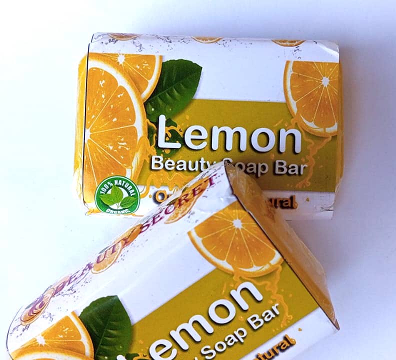 Herbal Natural & Organic Lemon Beuaty Soap Bar 90g 100% Original & Org 5