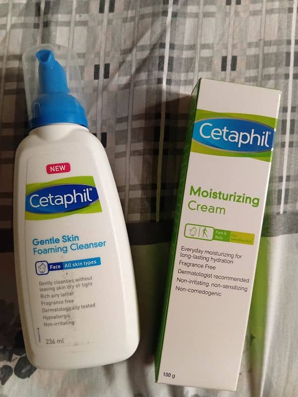 Cetaphil Cleanser/Moisturizing Cream 1