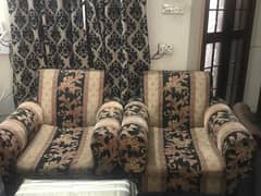 pure wood sofa set urgent sale