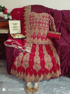 Barat bridal dress with jewellery