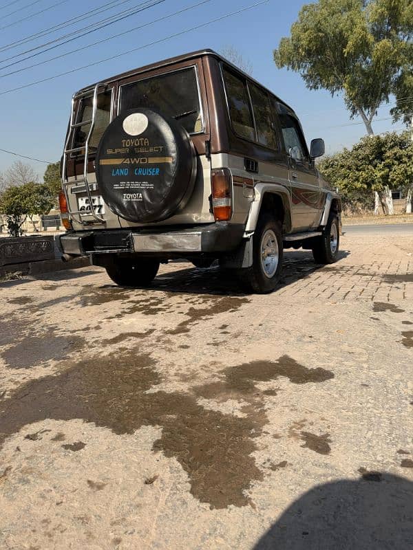 Toyota Land Cruiser 1986 Exchange Possible 3