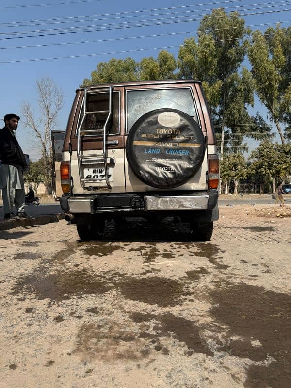 Toyota Land Cruiser 1986 Exchange Possible 7