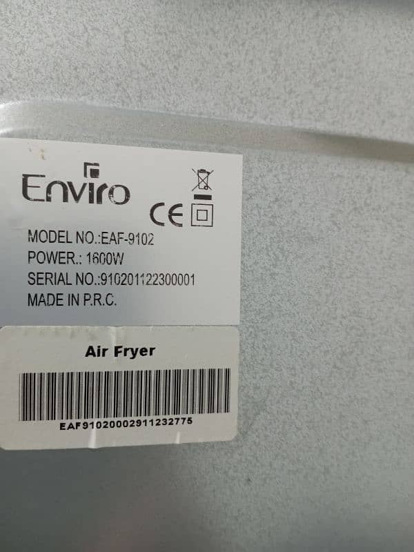 Air Fryer Enviro 4