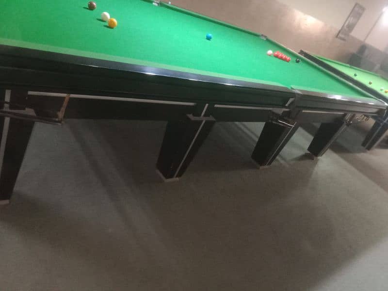 2 snooker table Rasson swad steel cushion for sale in new condition 4