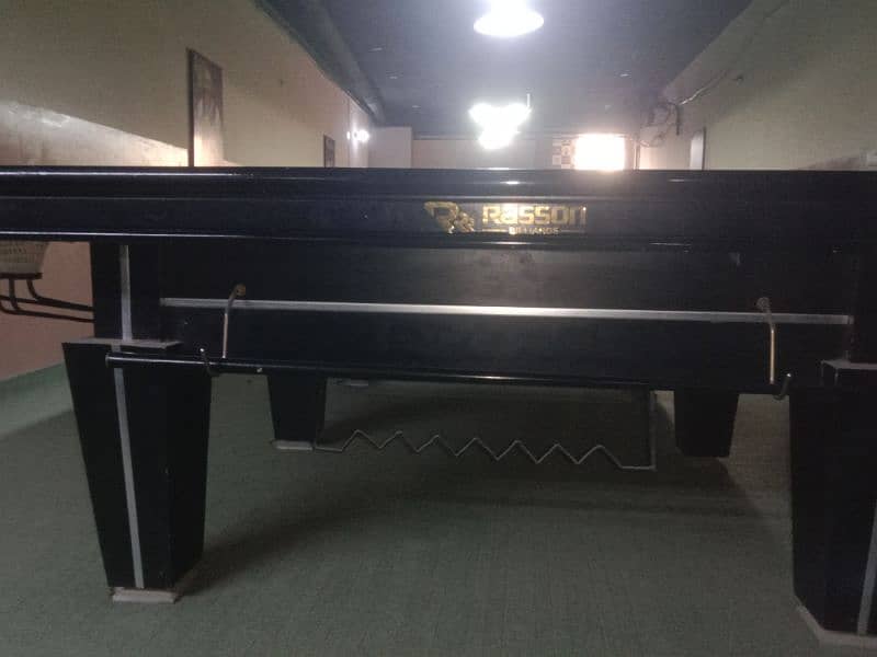 2 snooker table Rasson swad steel cushion for sale in new condition 5