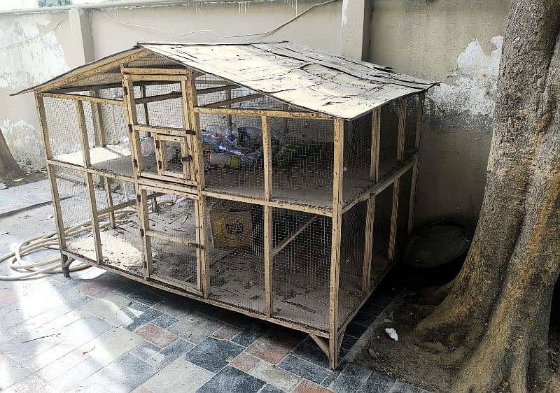 Cage | Birds cage | Hen Cage | Wooden cage | Pinjra 0