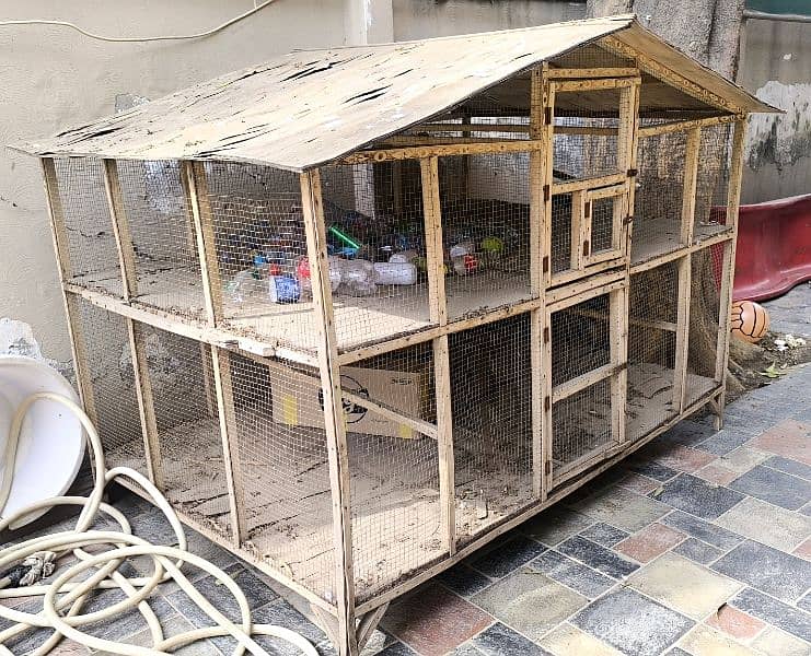 Cage | Birds cage | Hen Cage | Wooden cage | Pinjra 1