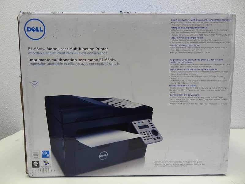 Dell B1165nfw WiFi USB LAN Printer with Scanner, Copier/ All in One 1