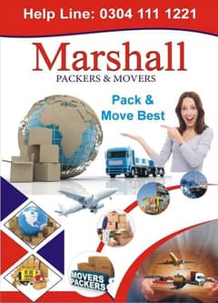 Marshall Packers and Movers House shiffting Worldwide Cargo service