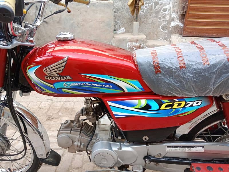 Honda CD 70 2024 Model for sale 0301.1952338 0316.2486186 4