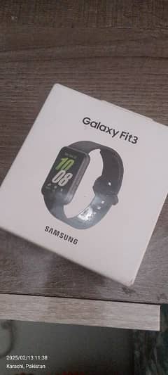 galaxy fit 3 band original Samsung box pack