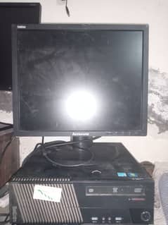 Lenovo pc and LED complete set up far sale urgent