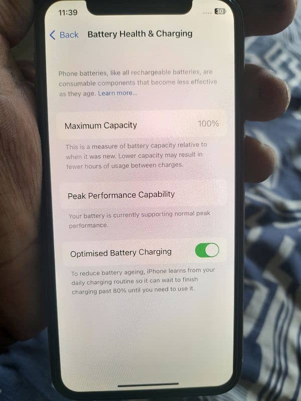 iPhone X 256 GB storage non pta 4