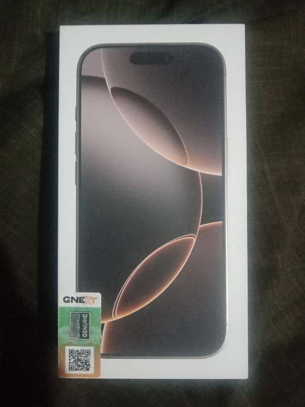 Iphone 16 Pro (128GB) PTA Approved 0