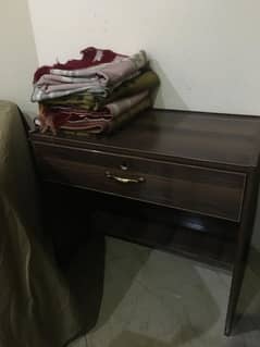 Side Table/Drawer Wooden