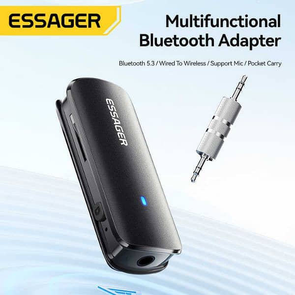 Bluetooth transmitter for mobile car home theater led tv 1