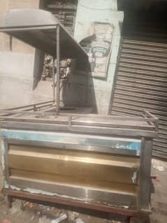 two ss steel biryani 2 deg counter for sale