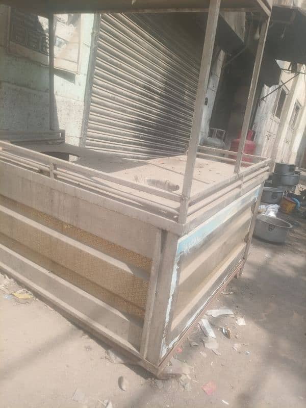 two ss steel biryani 2 deg counter for sale 1