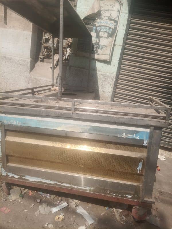 two ss steel biryani 2 deg counter for sale 3