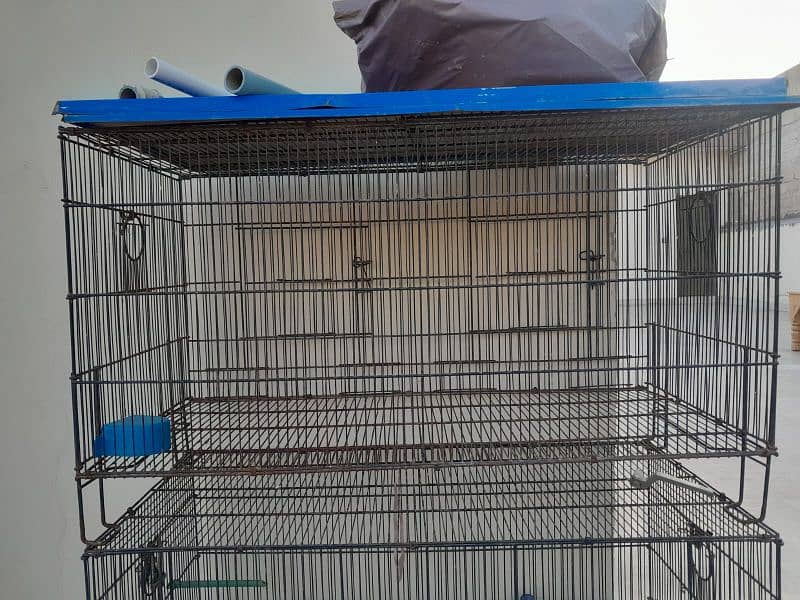 bird cages/parrot lovebird finch/folding cage/birds accessories/iron 1