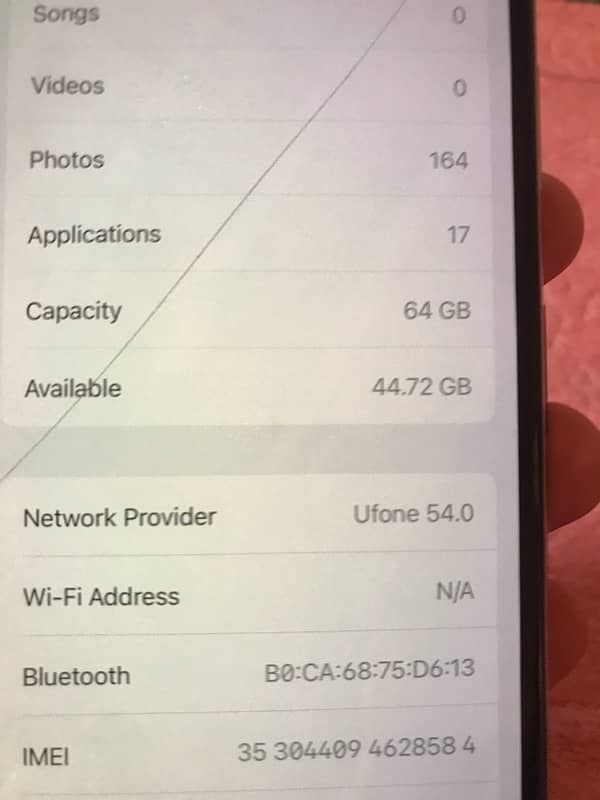 iPhone X 64 gb pta ragestar 3