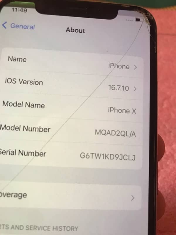 iPhone X 64 gb pta ragestar 4