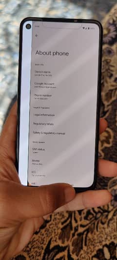 Google pixel 4a 5g