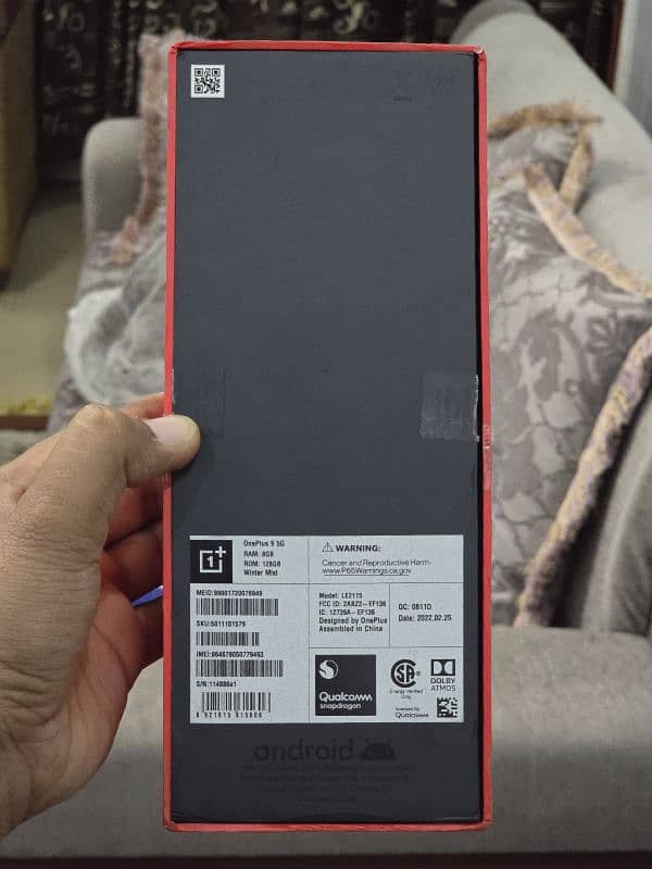 OnePlus 9 Winter Mist (Purple) - 10/10 - PTA - Complete Box 1