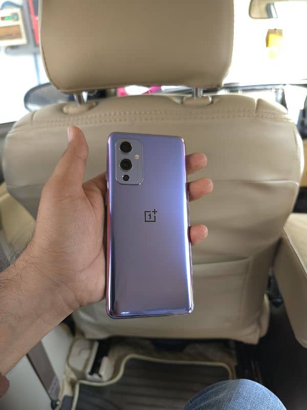 OnePlus 9 Winter Mist (Purple) - 10/10 - PTA - Complete Box 8