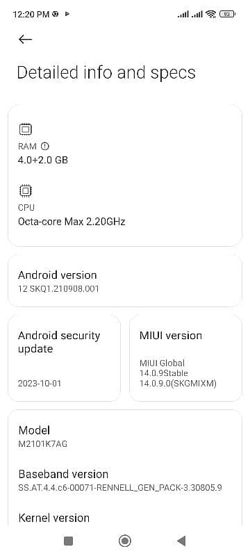 Redmi Note 10 condition 10/10 5