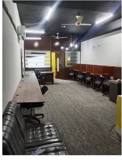 Fully Furnished Office Area 600 Square Feet Office Available For Rent Real Pictures In Gulberg 3 Lahore