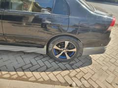 vossen 17 inch Alloyrims along with tyres