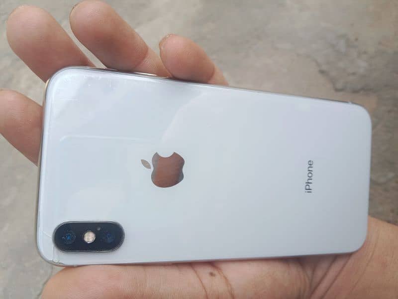 iPhone x non PTA 256 GB battery health 100 panel change hai bus 3