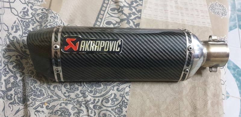 Akrapovic Carbon Exhaust Db killer . 0