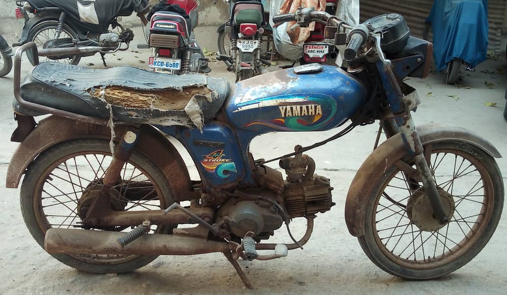 Yamaha 4 YD 100 4 stroke model 2005 for sell 1