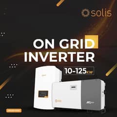 Solis | On-Grid | Hybrid | All Models Available At WholeSale Price